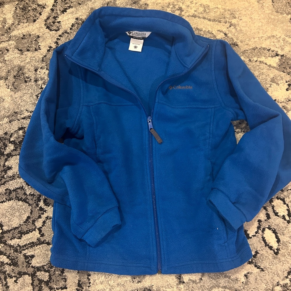 Columbia Vibrant Blue Youth Jacket Kids size 14/16